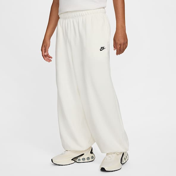 White track pants nike online